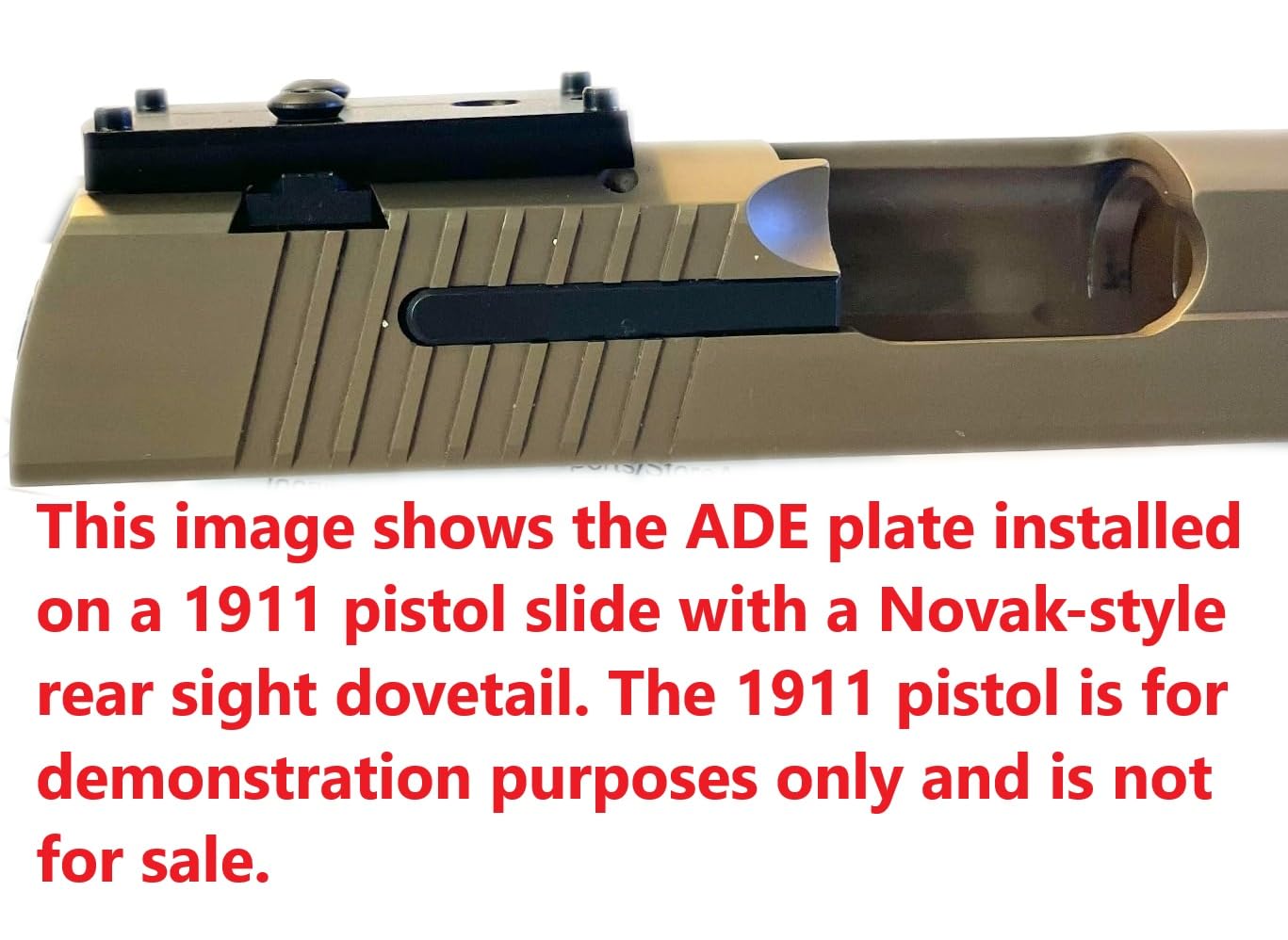 Amazon.com: ADE Optic Mount/Mounting Converter/Base Plate for 1911